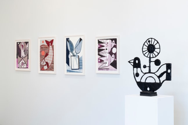 Installation view, Austin Eddy, Still Life, Kunstverein Heilbronn, Heilbronn, 2024