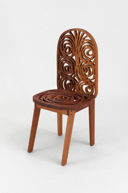 Spiral Wooden Chair

2024

Oil on African Mahogany

Open edition

110.5 x 53 x 49.5 cm / 43 1/2 x 20 7/8 x 19 1/2 in

&amp;copy; Tschabalala Self