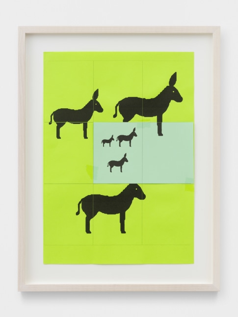 Collage by Valentin Carron