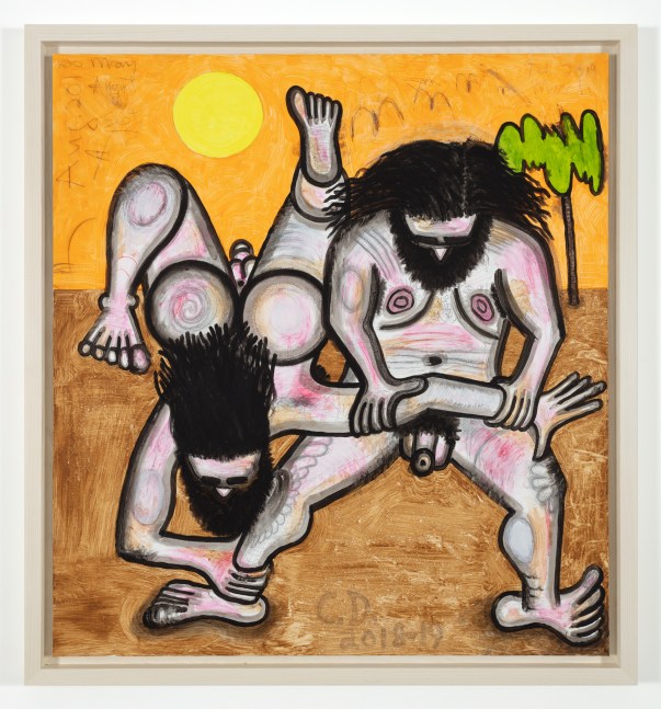 painting by Carroll Dunham