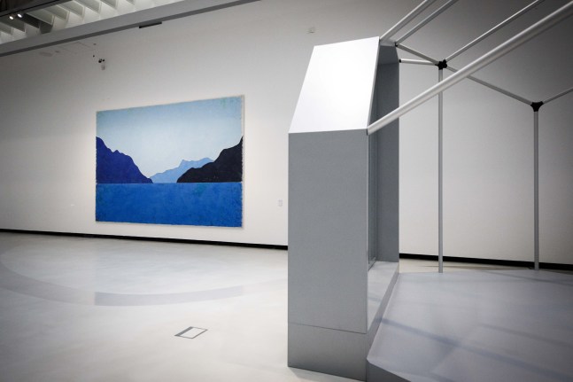 Installation view, Ugo Rondinone, Oscar Tuazon, Something in the Water, MAXXI, Rome, 2025