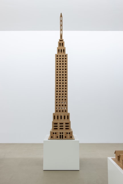 Installation view of sculptures by Jean-Frédéric Schnyder