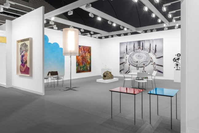 Installation view, Galerie Eva Presenhuber, Paris+ par Art Basel 2023, Paris, 2023