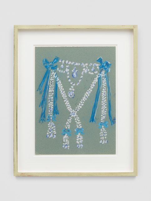 Pastel drawing by Karen Kilimnik