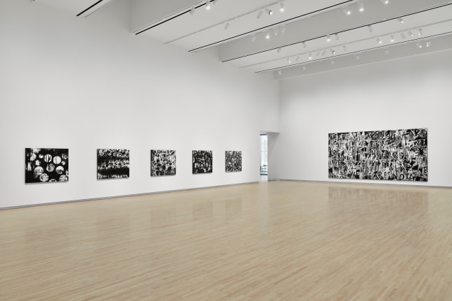 Installation view, Adam Pendleton, To Divide By, Mildred Lane Kemper Art Museum, St. Louis, 2023