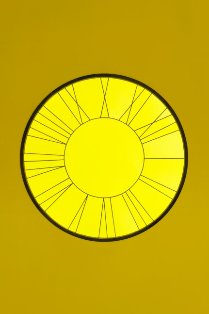 Installation view, Ugo Rondinone &amp;amp; Tarek Lakhrissi, who is afraid of red blue and yellow?, Reiffers Art Initiatives, Paris