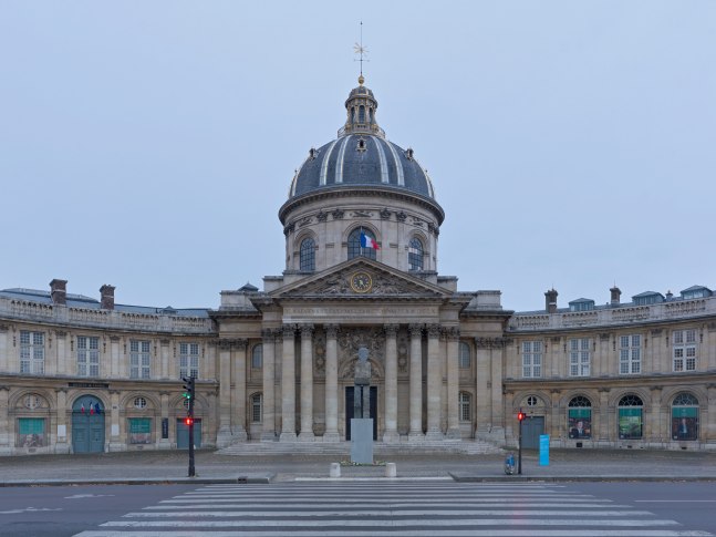 Installation view, Ugo Rondinone, the innocent, Art Basel Paris Public Program, Parvis de l&amp;#39;Institut de France, Paris, 2025