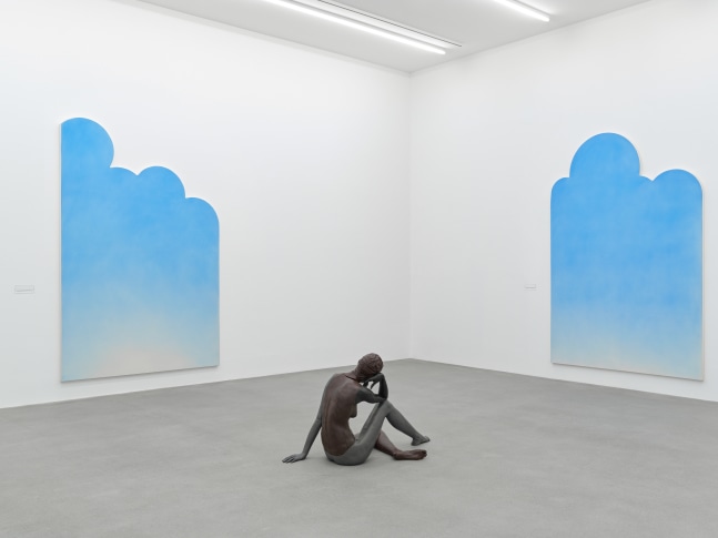 installation views of works by various artist