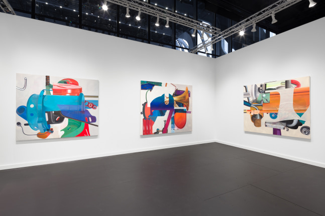 Installation view of works by various artists