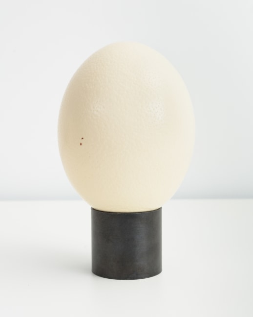 egg sculpture by Sarah Ortmeyer