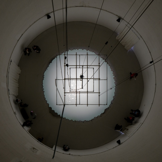 Installation view of Works by Doug Aitken