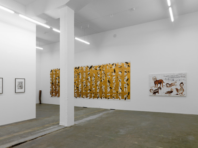 Installation view, Tim Rollins and K.O.S., 25 Years, Galerie Eva Presenhuber, L&amp;ouml;wenbr&amp;auml;u Areal, Zurich, 2007