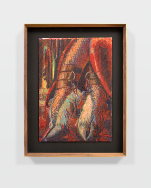 Hlakanyani II
2021
Oil stick and pastel on canvas
Sheet 41.5 x 29 cm / 16 1/4 x 11 1/2 in
Frame 52.5 x 40.5 cm / 20 5/8 x 16 in
RUGA 50128