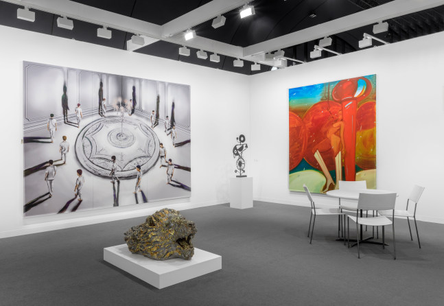 Installation view, Galerie Eva Presenhuber, Paris+ par Art Basel 2023, Paris, 2023