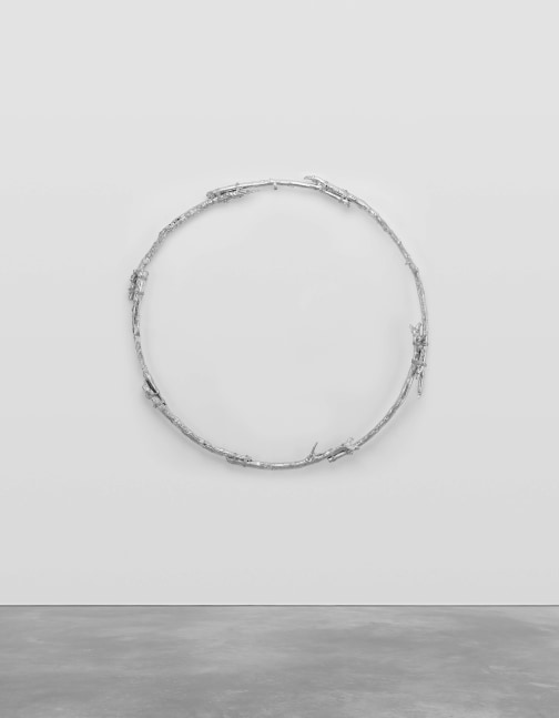 UGO RONDINONE
the moon at 4 am
2021
Silverleafed bronze
Ed. 2/3 + 1 AP
&amp;oslash; 130 &amp;nbsp;cm / &amp;oslash; 51 1/8 &amp;nbsp;in
RONDI50072