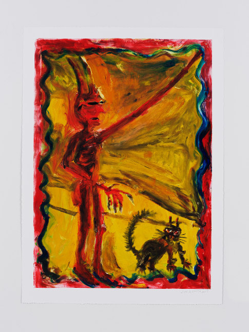 Untitled

2019

Monotype on Plike paper

Unique

Sheet 93.5 x 68 cm / 36 3/4 x 26 3/4 in

Frame 101.5 x 76.5 x 3.5 cm / 40 x 30 1/8 x 1 3/8 in

&amp;copy; Josh Smith