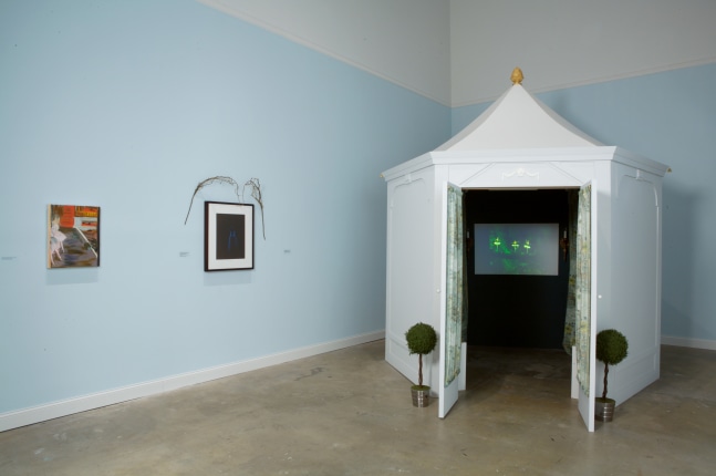 Installation view, Karen Kilimnik, ICA, Philadelphia, 2007
