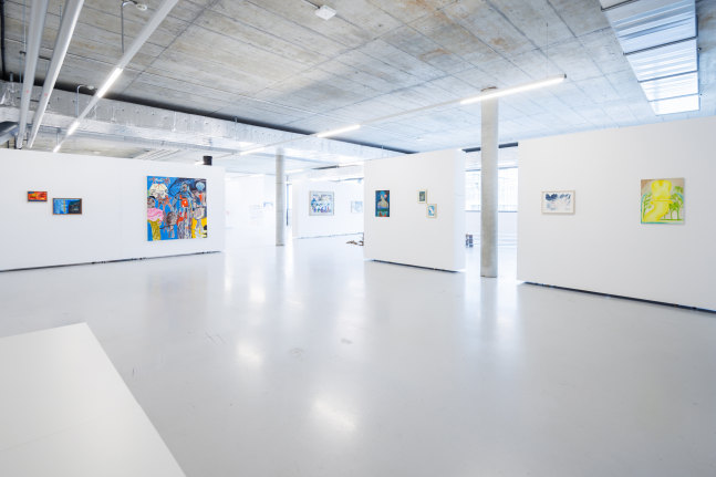 Installation view, Chemu Ng&amp;#39;ok, Leaving the Island, HiFLOW, Geneva, 2025