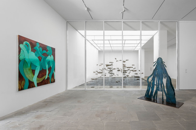 Installation view, Sofia Mitsola, The Infinite Woman, Fondation Carmignac, Hy&amp;egrave;res, 2024