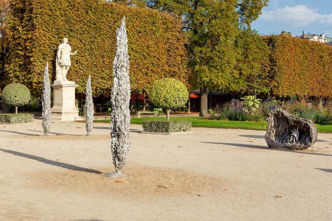 Installation view of sculptures by Jean-Marie Appriou
