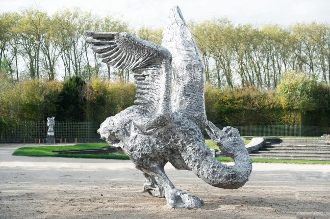 Installation view of sculptures by Jean-Marie Appriou