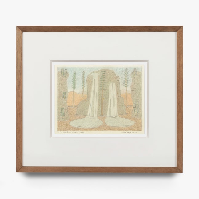 painting of a landscape by John Dilg