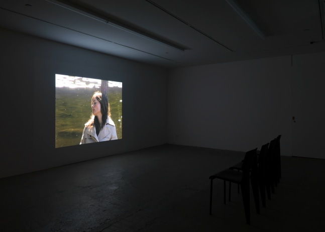 Installation view of Torbjørn Rødland photography and film exhibition