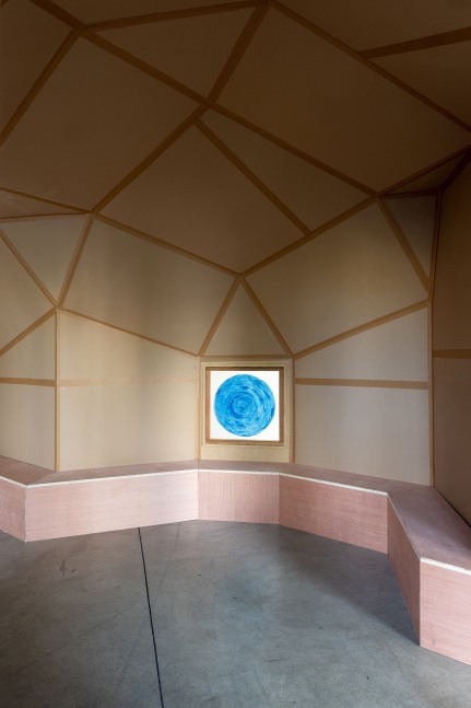 Installation view, Oscar Tuazon, Words for Water, FJK3, Vienna, 2024