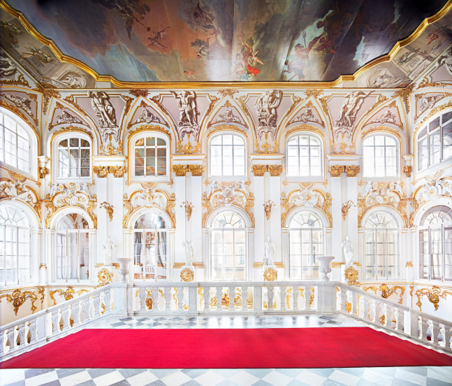 Interior photograph by Candida Höfer