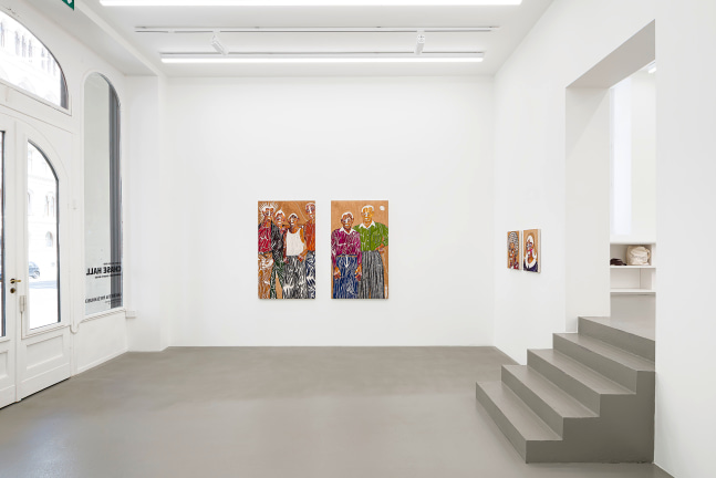 Installation view, Chase Hall, Momma&amp;#39;s Baby, Daddy&amp;#39;s Maybe, Galerie Eva Presenhuber, Vienna, 2025