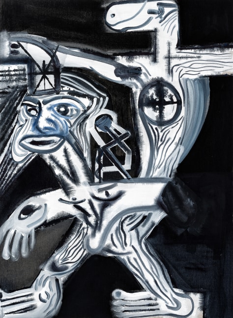 Painting by Tobias Pils