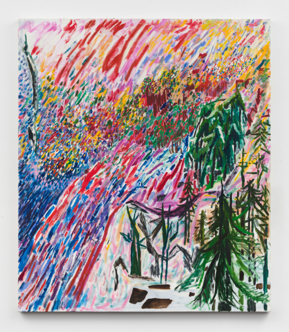 Painting by Shara Hughes