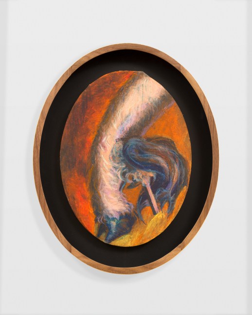 Pastel drawing by Athi-Patra Ruga