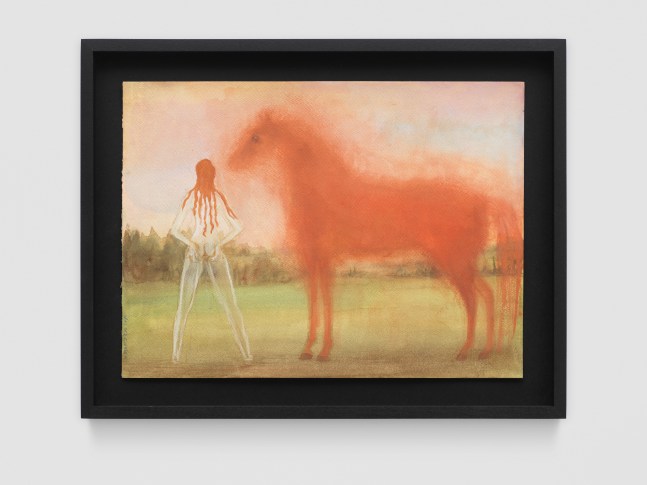 Untitled

2022

Mixed media on paper

Sheet 23 x 31 cm / 9 x 12 1/4 in

Frame 29 x 37 cm / 11 1/2 x 14 5/8 in

&amp;copy; Aleksandra Waliszewska