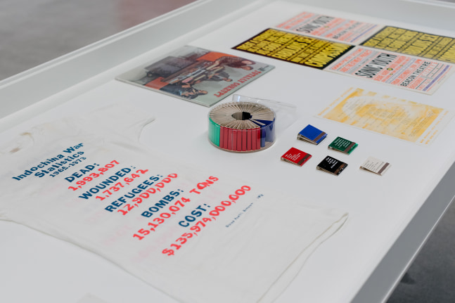 Installation view, John Giorno, No Nostalgia, Marciano Art Foundation, Los Angeles, 2025