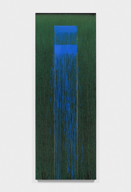 Painting by Pat Steir
