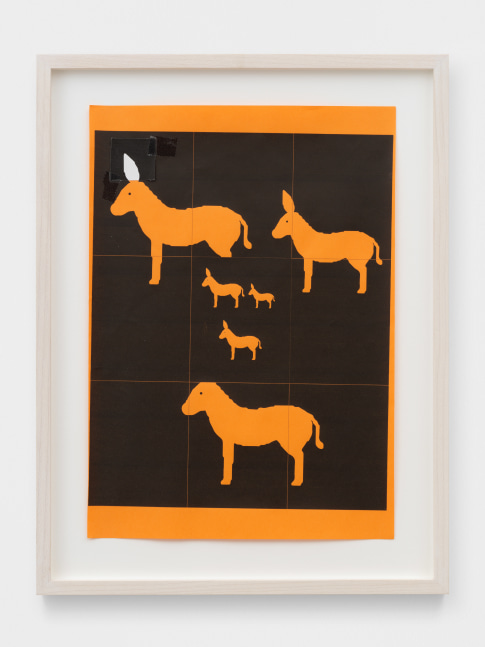 Collage by Valentin Carron