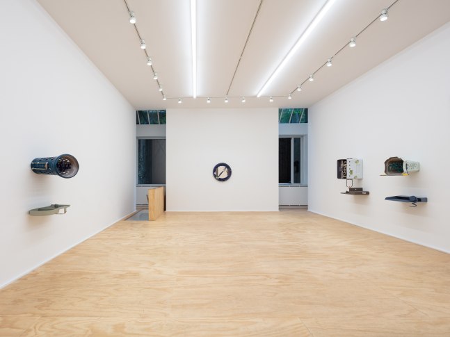 Installation view of sculptures by Magali Reus