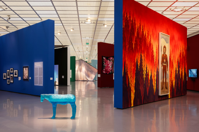 Installation view, Ugo Rondinone, Apropos Hodler &amp;ndash; Current Perspectives on an Icon, Kunsthaus Z&amp;uuml;rich, Zurich, 2024