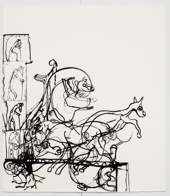 Drawing by Tobias Pils