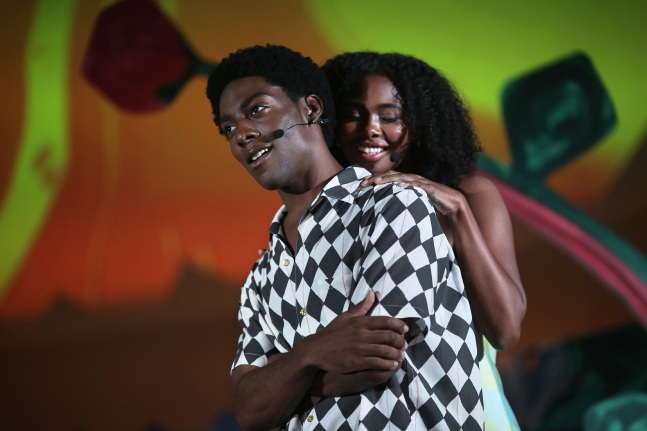 installation view of performance