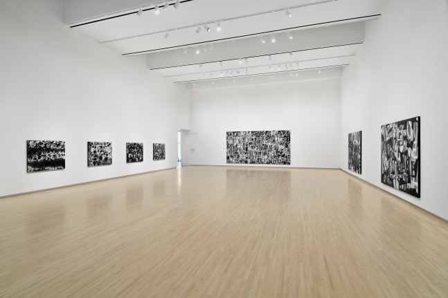 Installation view, Adam Pendleton, To Divide By, Mildred Lane Kemper Art Museum, St. Louis, 2023