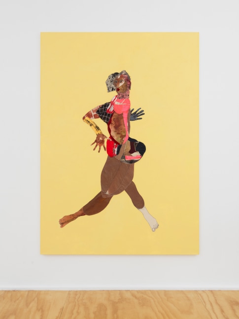 Painting by Tschabalala Self