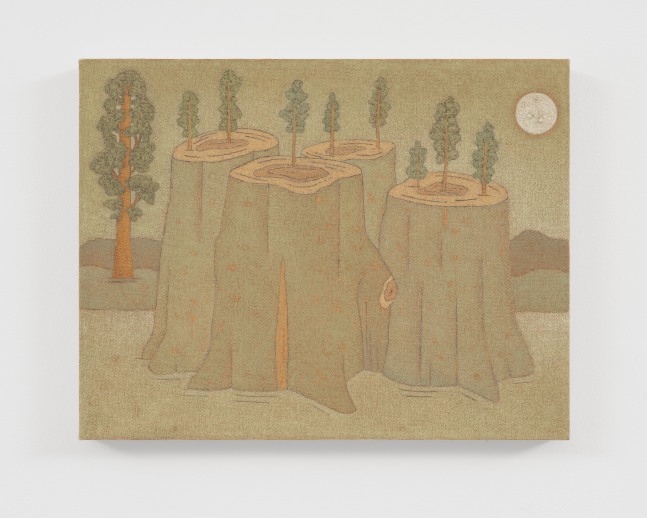 painting of a landscape by John Dilg