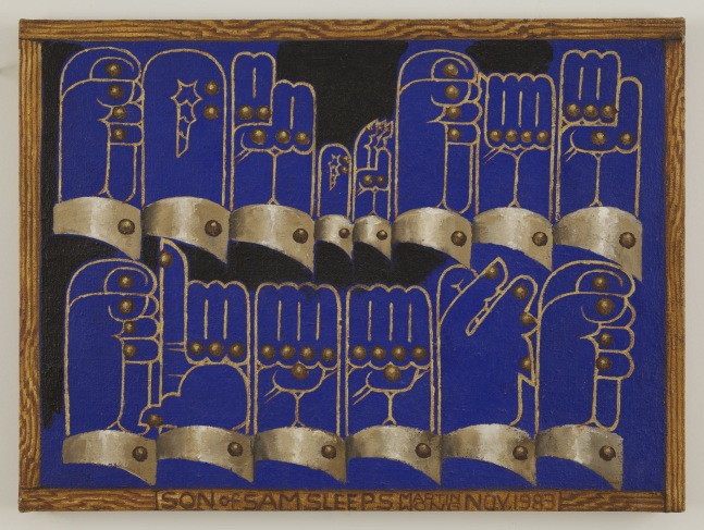Martin Wong, Son of Sam Sleeps, 1983
