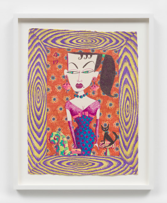 Manuel Pardo
Untitled (Stardust), 2005
ink on handmade paper
19 1/4 x 15 1/4 x 1 1/2 ins.
49 x 38.7 x 3.8 cm