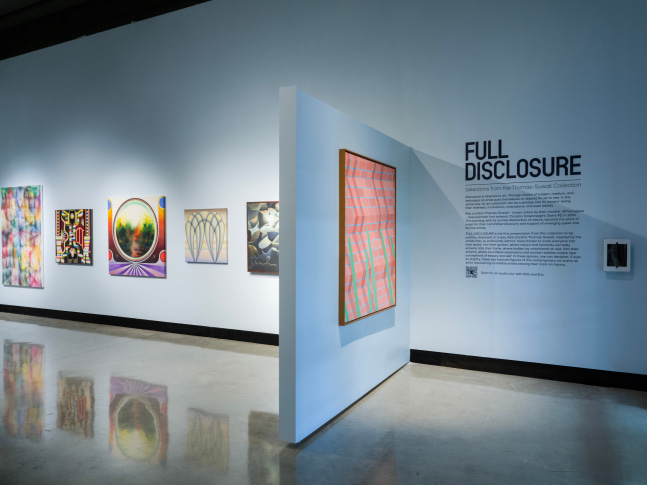 FULL DISCLOSURE: Selections from the Thomas-Suwall Collection (Installation View) Plains Art Museum, Fargo, ND, April 20 &amp;ndash; October 20, 2024. Photo: Sean Fader.