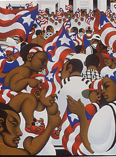 Martin Wong, Puerto Rican Day Parade, 1998