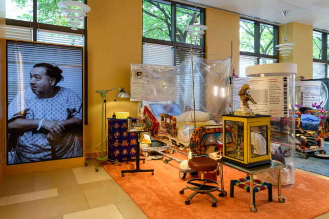 Pep&amp;oacute;n Osorio: Convalescence (Installation View), Philadelphia Contemporary, PA. Photo by Constance Marsh