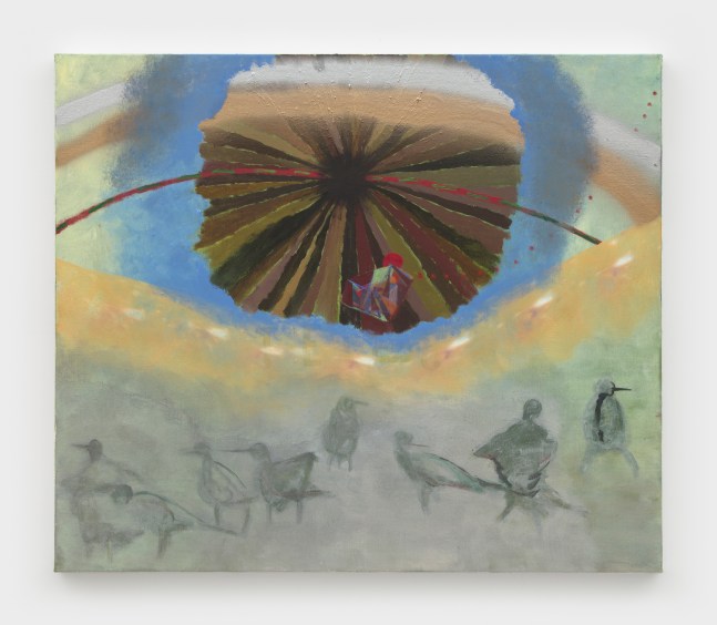 mosie romney
Telos, 2023
oil and spray paint on canvas
33 7/8 x 28 3/4 ins.
86 x 73 cm